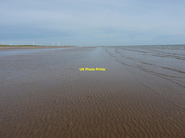 Photo 6"x4" Low tide, Silecroft beach Silecroft c2014