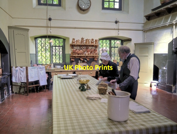 Photo 6"x4" Kitchen at Dunham Massey Hall Dunham Town c2014