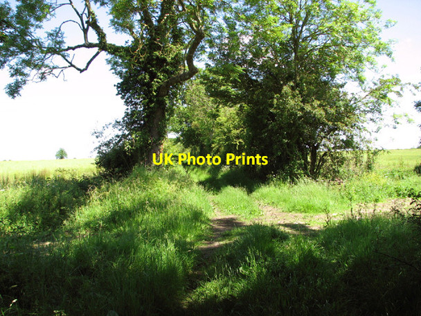 Photo 6"x4" To Sandy Lane on Birch Way Thwaite St Mary c2014
