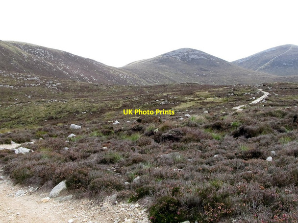 Photo 6"x4" The meandering Banns Road track just south of Lough Shannagh Attical c2011