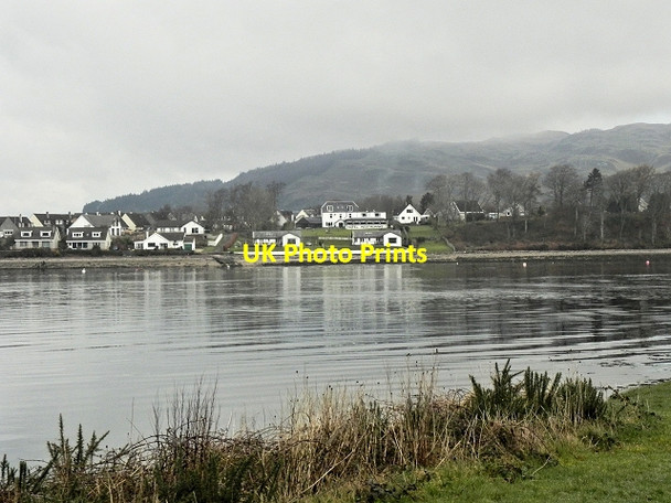 Photo 6"x4" Loch Etive and North Connel Connel c2014