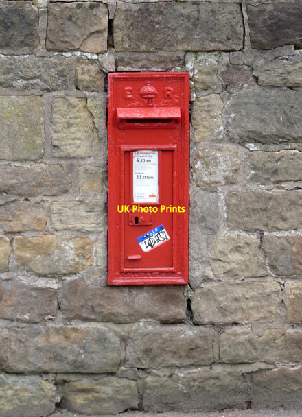Photo 6"x4" Blidworth Church postbox ref NG21 55 Brick-kiln End c2014