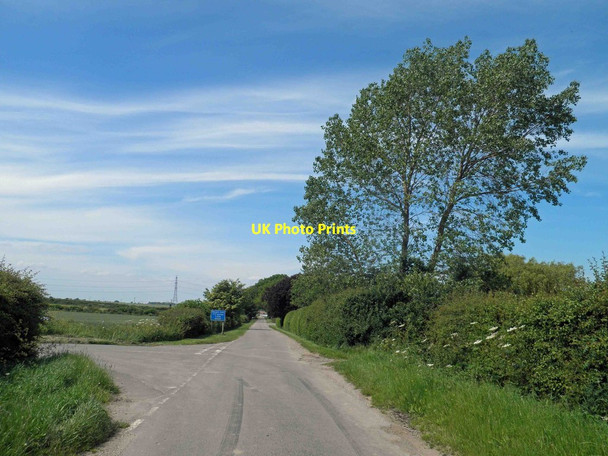 Photo 6"x4" Carr Lane junction with Cross Road Ulceby Skitter c2014