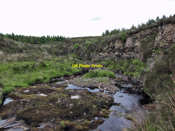 Photo 6"x4" Allt a' Choire Blackhill\/NG3450 c2014