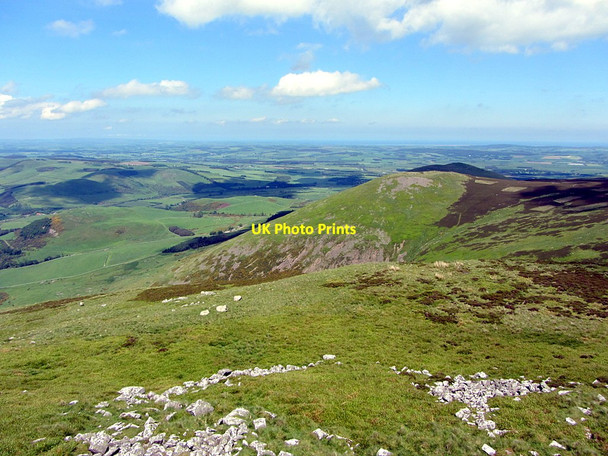 Photo 6"x4" Towards Easter Tor from Wester Tor Westnewton\/NT9030 c2014