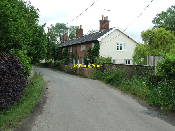 Photo 6"x4" Bridge Street Heveningham c2014