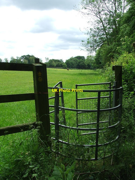 Photo 6"x4" Kissing Gate Cratfield c2014