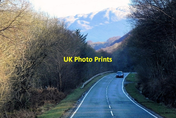 Photo 6"x4" Northbound A828 Duror c2014