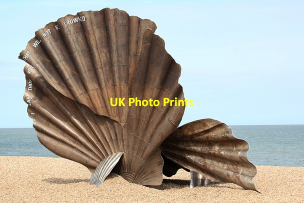 Photo 6"x4" The Scallop, Aldeburgh Aldeburgh c2010