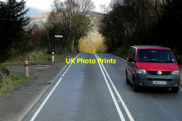 Photo 6"x4" Northbound A82 near Druimarbin Druimarbin c2014