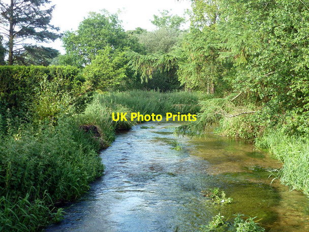 Photo 6"x4" River Whitewater Warnborough Green c2014