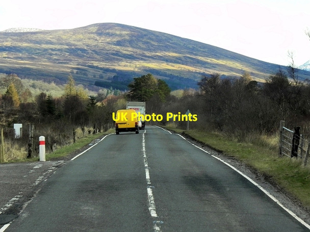 Photo 6"x4" Northbound A82, West of Spean Bridge Aonachan c2014