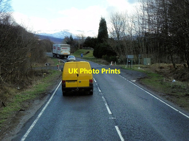 Photo 6"x4" A82 Northbound Aonachan c2014