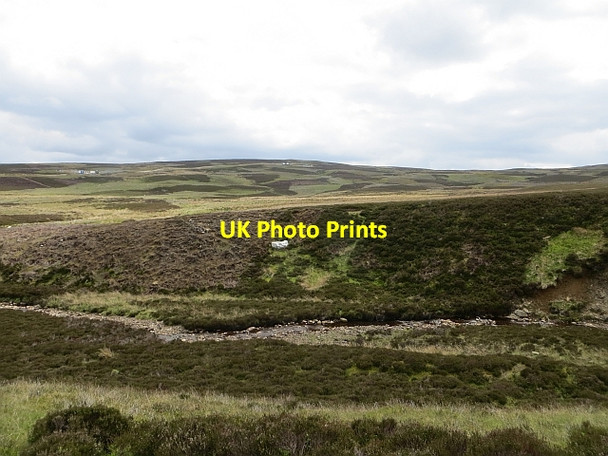 Photo 6"x4" Moorland, Meall M\u00c3\u00b2r Meall M\u00f2r\/NN8343 c2014