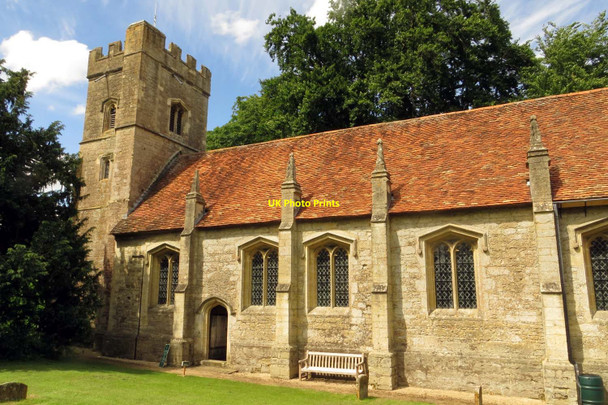 Photo 6"x4" Rycote Chapel Tiddington\/SP6504 c2014