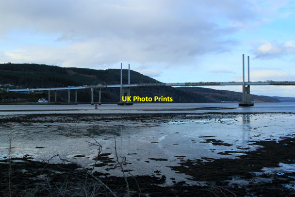 Photo 6"x4" Kessock Bridge Inverness c2014