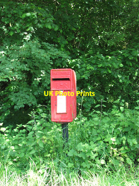 Photo 6"x4" Postbox in Beeston Road Crane's Corner c2014