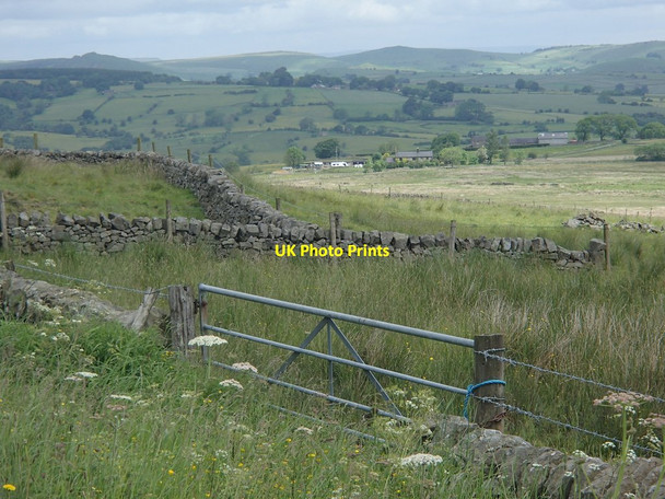 Photo 6"x4" Rough farmland between Hayes and Reaps Moor Hayes\/SK0860 c2014
