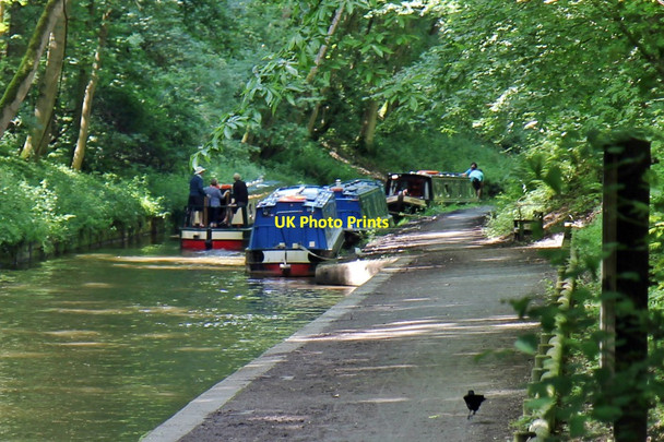 Photo 6"x4" Shropshire Union Canal, Chirk Chirk\/Y Waun c2014