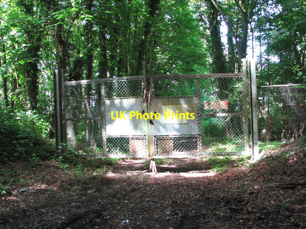 Photo 6"x4" Gated track north of The Broadway Frans Green c2014