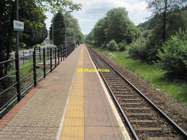 Photo 6"x4" Ynyswen railway station, Rhondda Cynon Taf Treherbert c2014