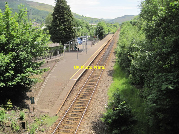 Photo 6"x4" Treorchy railway station, Rhondda Cynon Taf, 2014 Treorchy\/Treorci c2014
