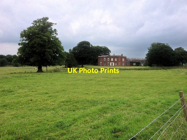 Photo 6"x4" Little Woolden Hall near Glazebrook Fowley Common c2014