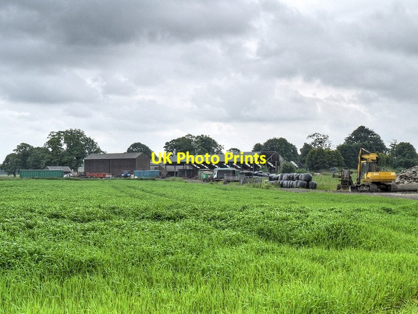 Photo 6"x4" Glazebury, Little Woolden Hall Farm Fowley Common c2014