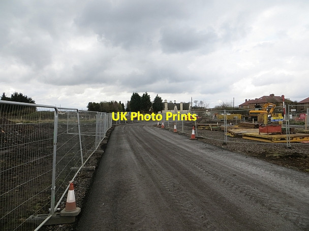 Photo 6"x4" Borders Railway under construction Millerhill c2014