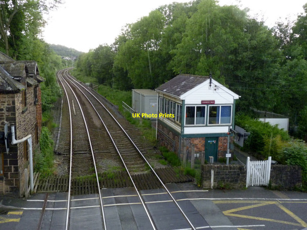 Photo 6"x4" Furness Vale Signal Box New Mills\/SJ9985 c2014