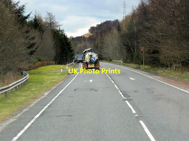 Photo 6"x4" A85, Eastbound Lochdochart Ho c2014