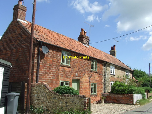 Photo 6"x4" Old Cottage Blaxhall c2014