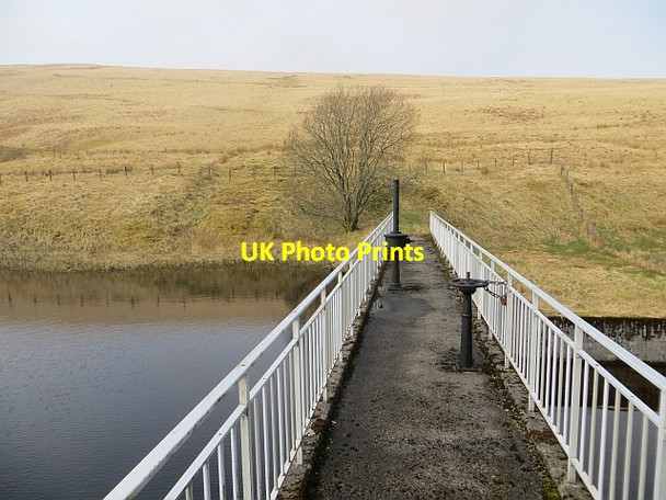 Photo 6"x4" Dam,  Fingland Burn Glenbreck c2014
