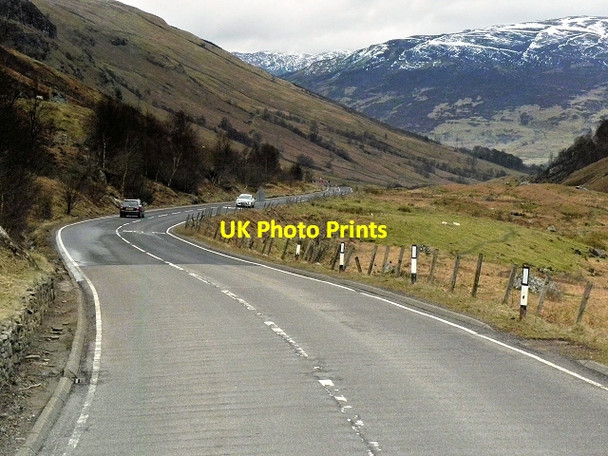 Photo 6"x4" Southbound A85 in Glen Ogle Meall Buidhe\/NN5727 c2014