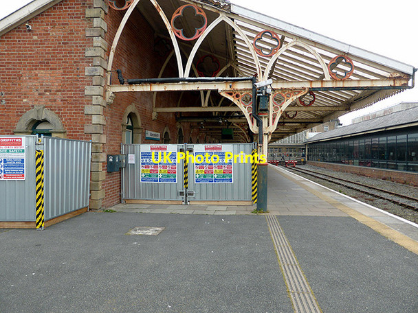 Photo 6"x4" Aberystwyth station improvement work Aberystwyth c2014