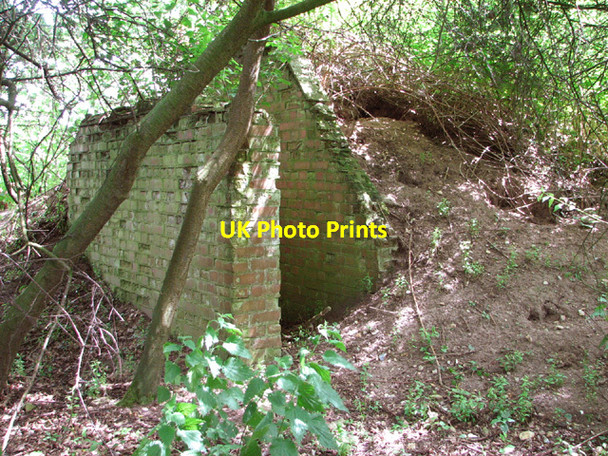 Photo 6"x4" Entrance to an air raid shelter Frans Green c2014