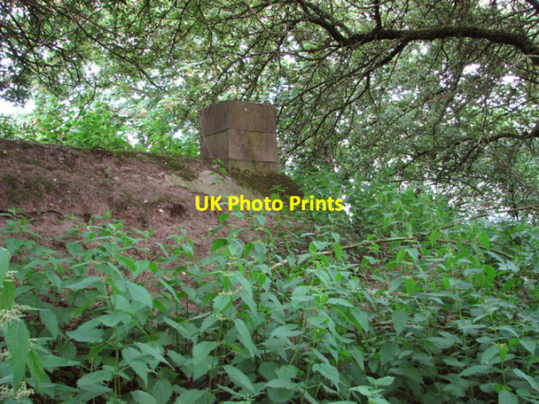 Photo 6"x4" Air vent of WW2 air raid shelter Frans Green c2014