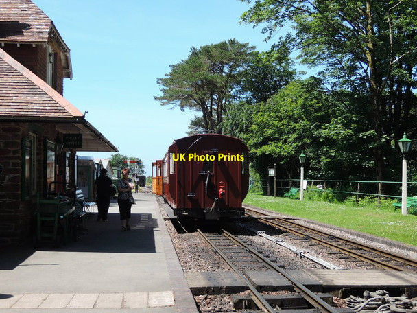 Photo 6"x4" Lynton & Barnstaple Railway: Woody Bay Station Martinhoe Cross c2014