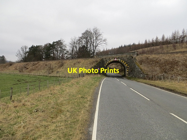 Photo 6"x4" Railway bridge, Calvine Calvine c2014