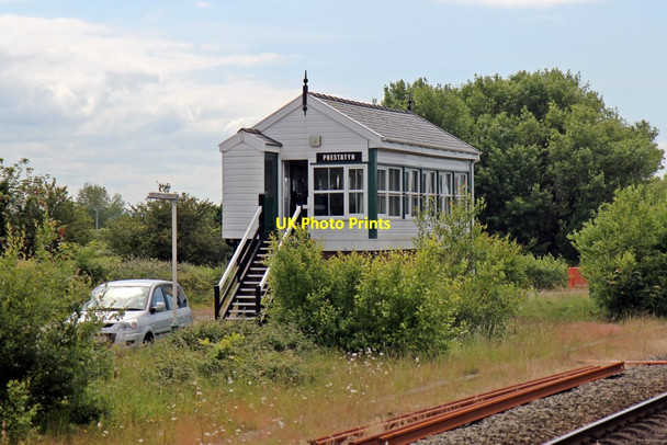 Photo 6"x4" Prestatyn signal box Prestatyn c2014