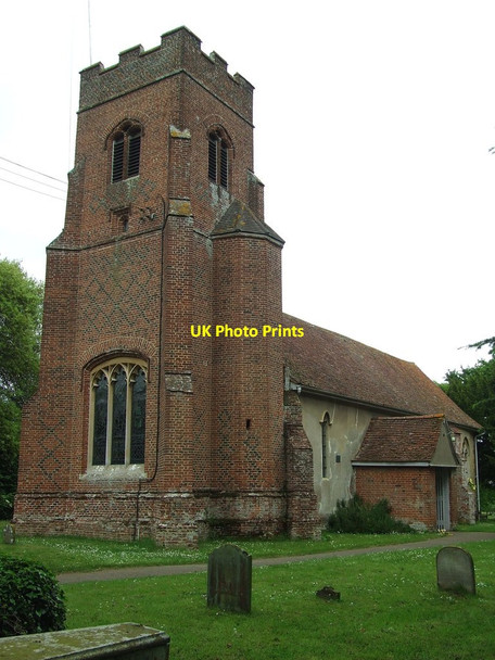 Photo 6"x4" All Saints Waldringfield Waldringfield c2014
