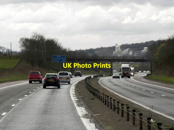 Photo 6"x4" Minor Bridge over M80 near Dunipace Craigend\/NS7887 c2014