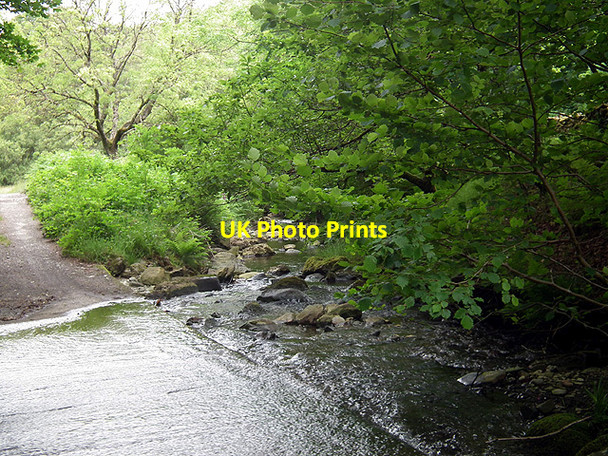 Photo 6"x4" Afon Einion Coed y Garth c2014
