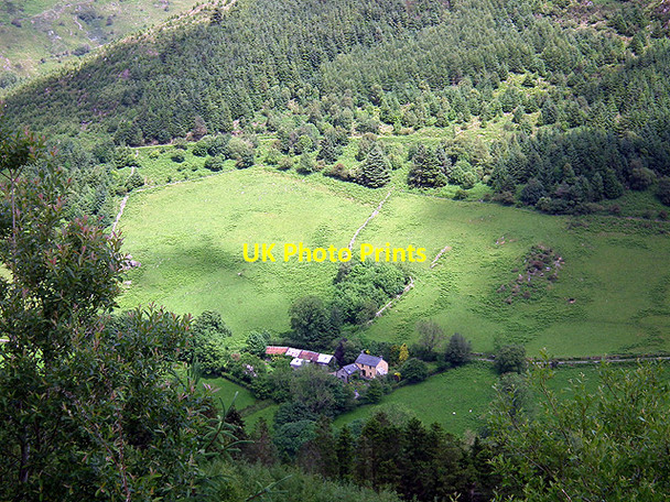 Photo 6"x4" Cwm-Einion in the Artists Valley Coed y Garth c2014