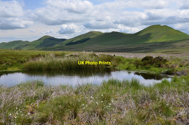 Photo 6"x4" The Pentlands ridge from Kitchen Moss Silverburn\/NT2060 c2014