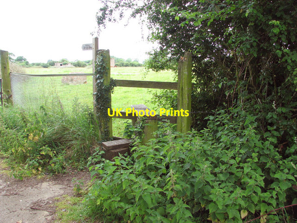 Photo 6"x4" Footpath across High Common High Common\/TF9905 c2014