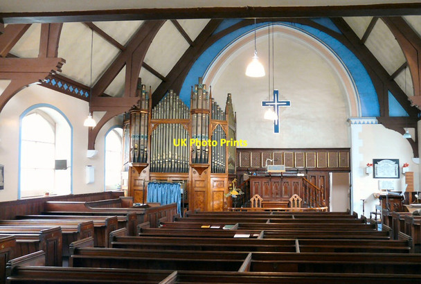 Photo 6"x4" Gee Cross Methodists Church: Interior View Hyde\/SJ9494 c2014