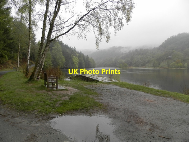 Photo 6"x4" Jetty at Loch Faskally Faskally c2015