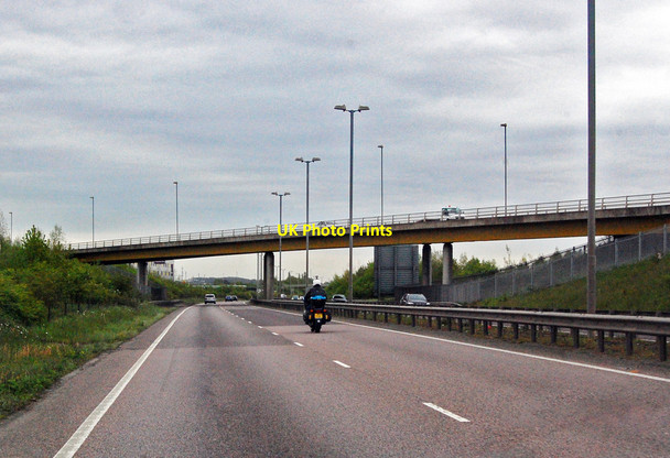Photo 6"x4" A120 road bridge Takeley Street c2015