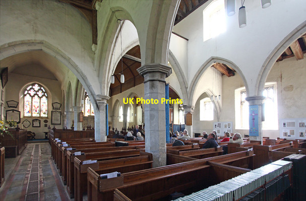 Photo 6"x4" St Mary the Virgin, Great Chart - Interior Great Chart c2015